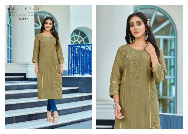 Rangoon Miracal Nylon Viscose Designer Kurti Collection